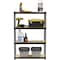 Lorell Narrow Steel Shelving 48" Height x 30" Width x 12" Depth 66963 - alternate 5